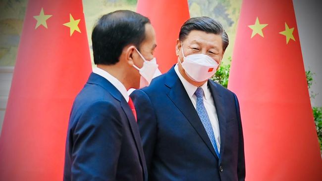 Xi Jinping Girang Sambut Jokowi: Betapa Mesra Mereka-Image-1