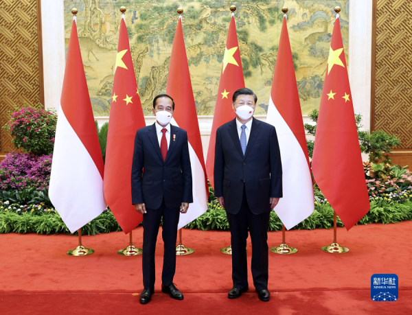 Inilah Dialog Xi Jinping dengan Joko Widodo di Beijing-Image-1