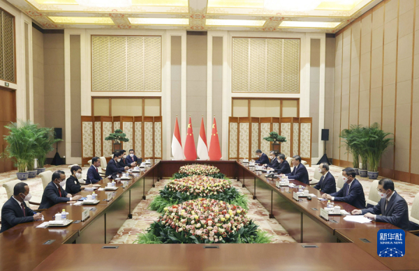 Inilah Dialog Xi Jinping dengan Joko Widodo di Beijing-Image-2