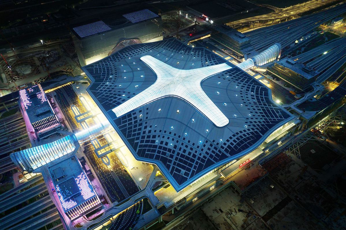 Stasiun Teknologi Tinggi, Landmark Baru Hangzhou-Image-4