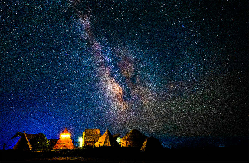 POTRET: Pemandangan Bima Sakti di Langit Tekes, Xinjiang-Image-1