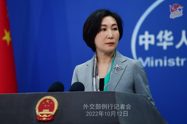 Konferensi Pers Kemenlu China 12 Oktober 2022-Image-1