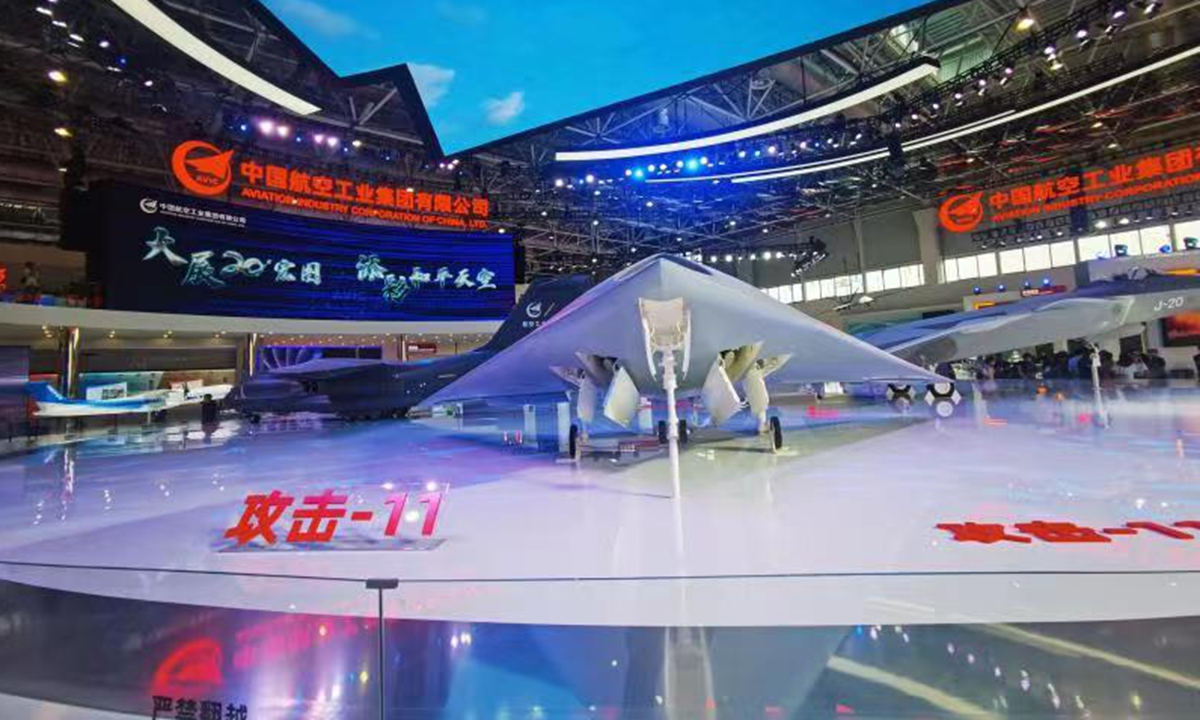 Pertama Kali, China Pamerkan Drone Tempur GJ-11-Image-1