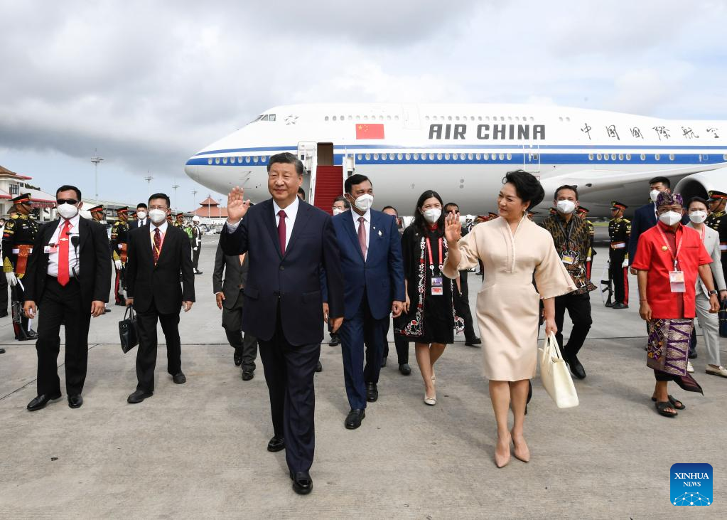 Kedatangan Xi Jinping di Bali Disambut Tari Pendet-Image-1