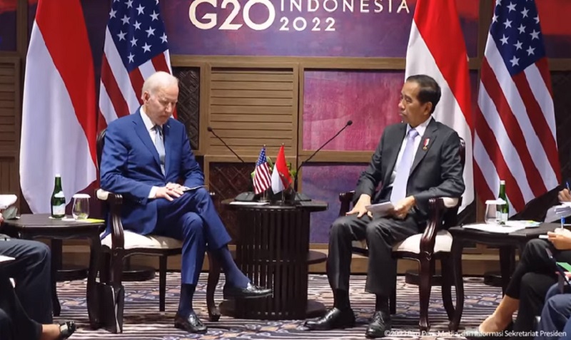 Ketika Presiden Jokowi Temu Presiden AS Joe Biden-Image-1