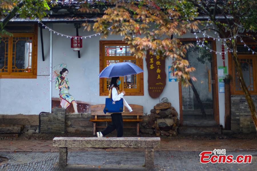 POTRET Pemandangan kota kuno Tongli di Suzhou-Image-2