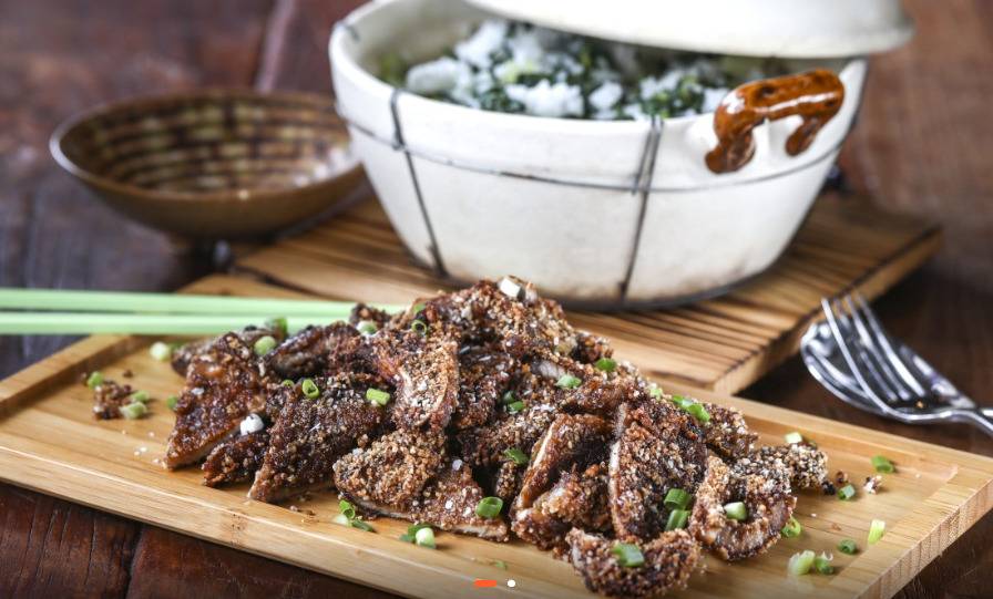 Resep Daging Shanghai dengan Nasi Sayur-Image-1