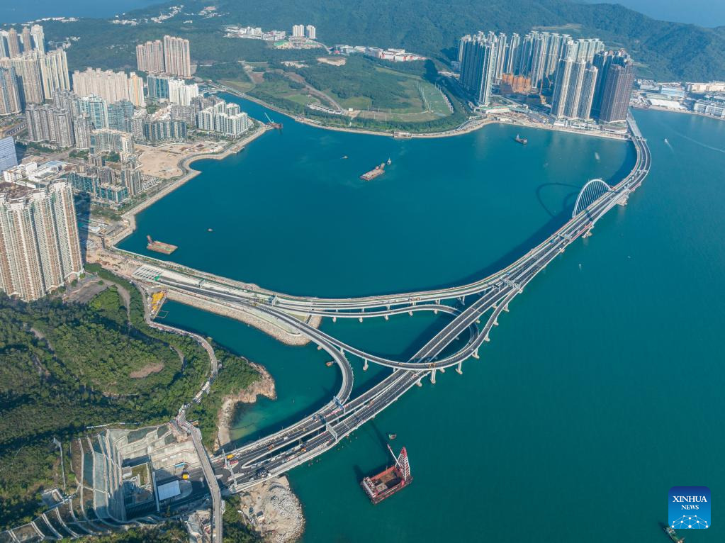 Jembatan Tseung Kwan O Cross Bay Hong Kong Dibuka-Image-1