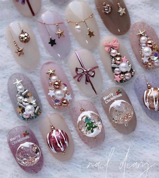 Rekomendasi Nail Art Cantik Bertema Natal-Image-8