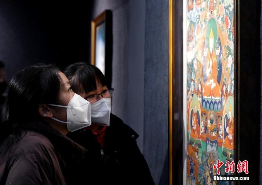 POTRET Pameran Lukisan Thangka ke-8 di Tibet-Image-5