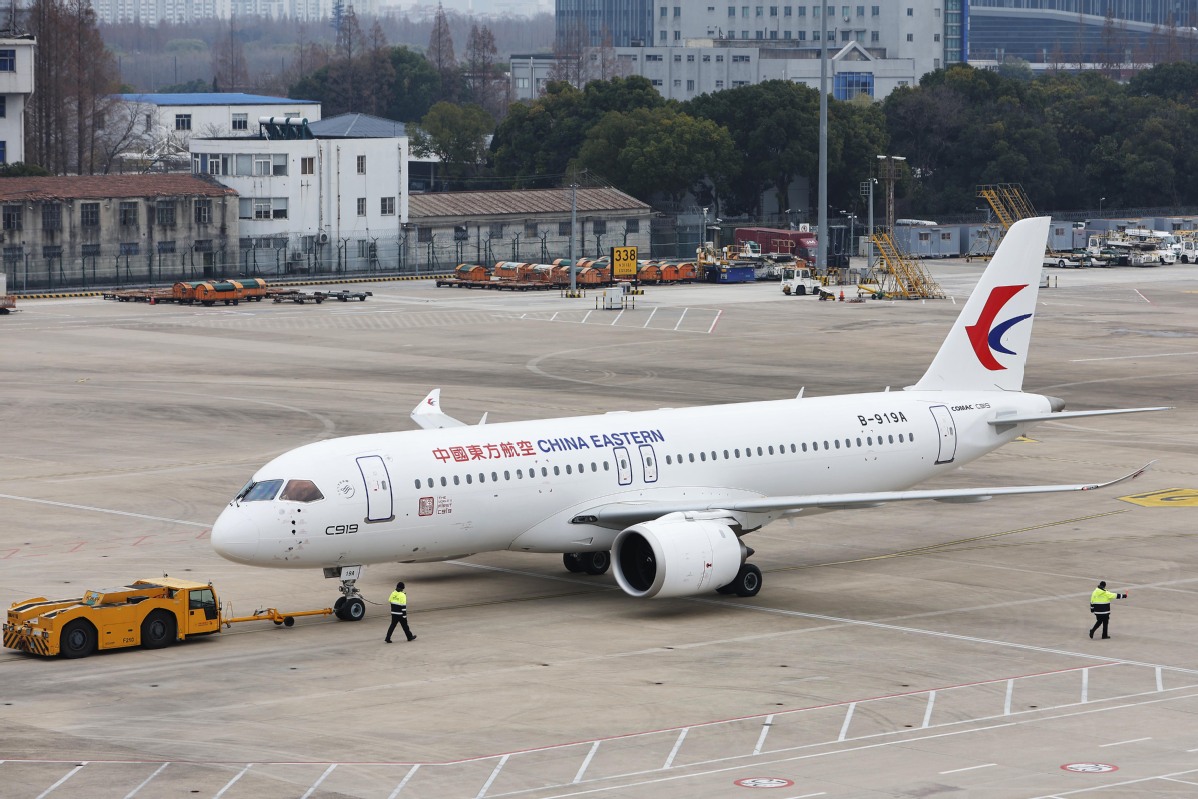 China Eastern Mulai Uji Terbang Pesawat C919-Image-1