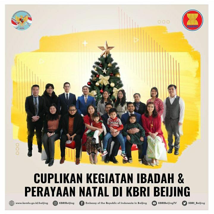 Ibadah dan Perayaan Natal di KBRI Beijing-Image-1