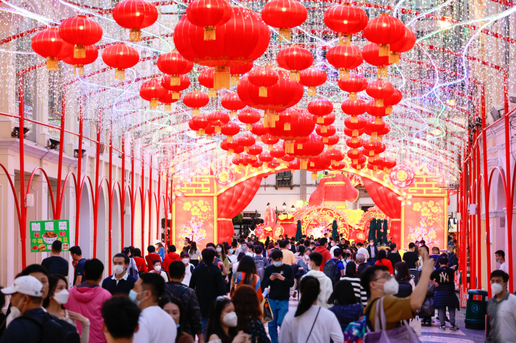 Makau Dihias Jelang Festival Musim Semi 2023-Image-1