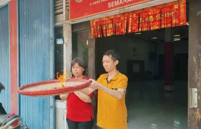 Rangkaian Imlek di Semarang, Lepas Dewa Tai Pek Kong-Image-1