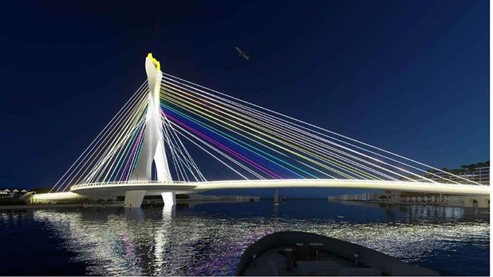 Jembatan Garuda Buatan China di Pontianak Kelar 2024-Image-1