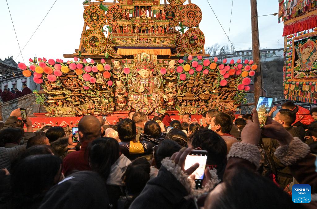 Patung Mentega Dipamerkan di Biara Taer di Qinghai-Image-4