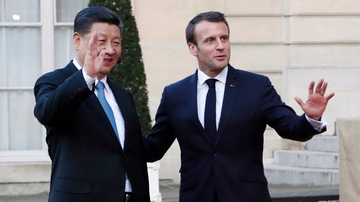 Xi Jinping-Emmanuel Macron Dialog di Beijing-Image-1