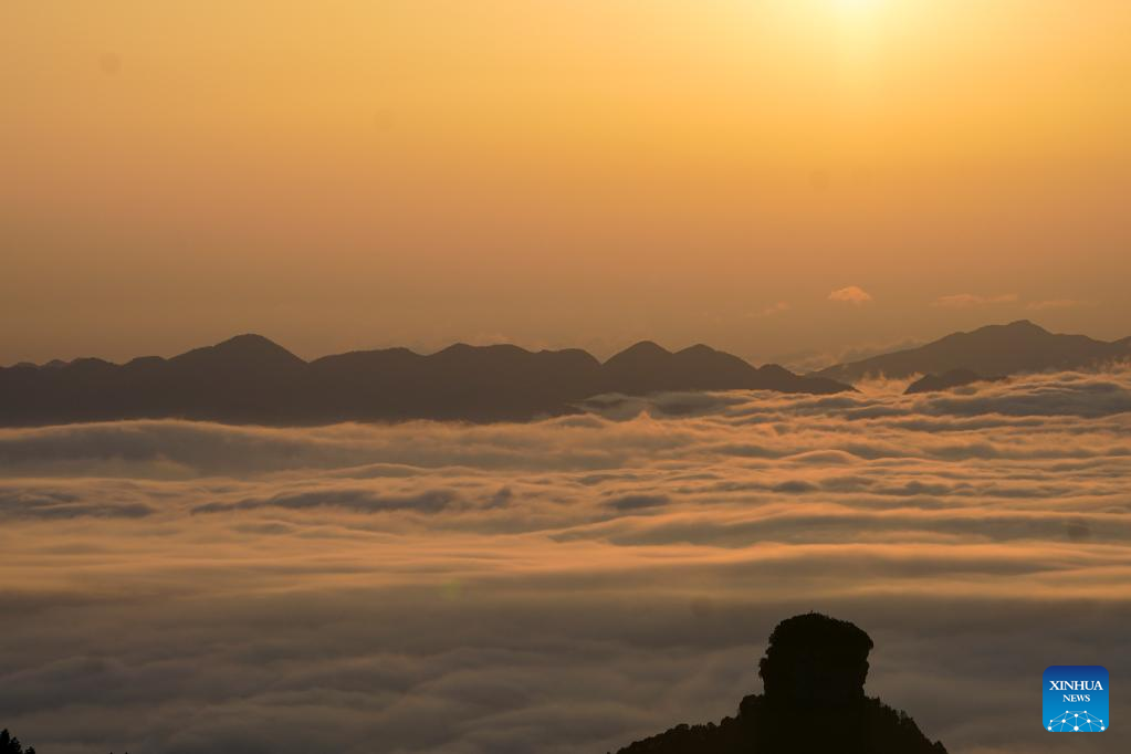 Pemandangan Lautan Awan di Gunung Jinfo-Image-10