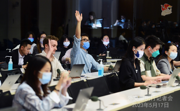 Konferensi Pers Kemenlu China 17 Mei 2023-Image-2 Konferensi Pers Kemenlu China 17 Mei 2023-Image-2