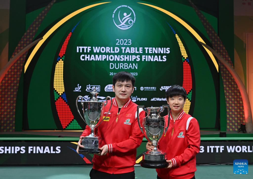 Sun Yingsha dan Fan Zhendong Juara Dunia Tenis Meja-Image-2