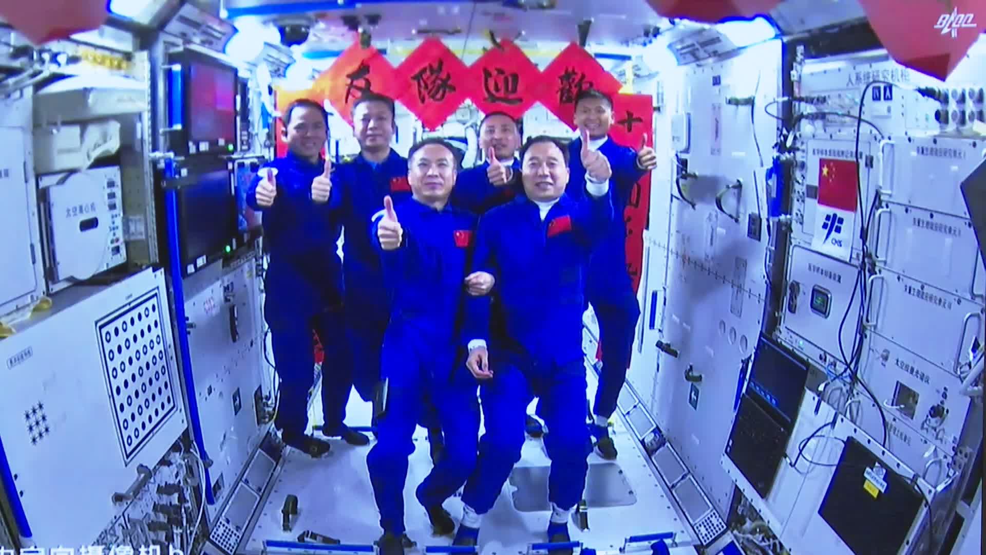 Kru Shenzhou-16 Masuki Stasiun Luar Angkasa, &hellip;