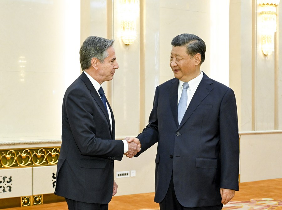 Tajuk Xinhua: Xi Jinping Temui Blinken di Beijing-Image-1
