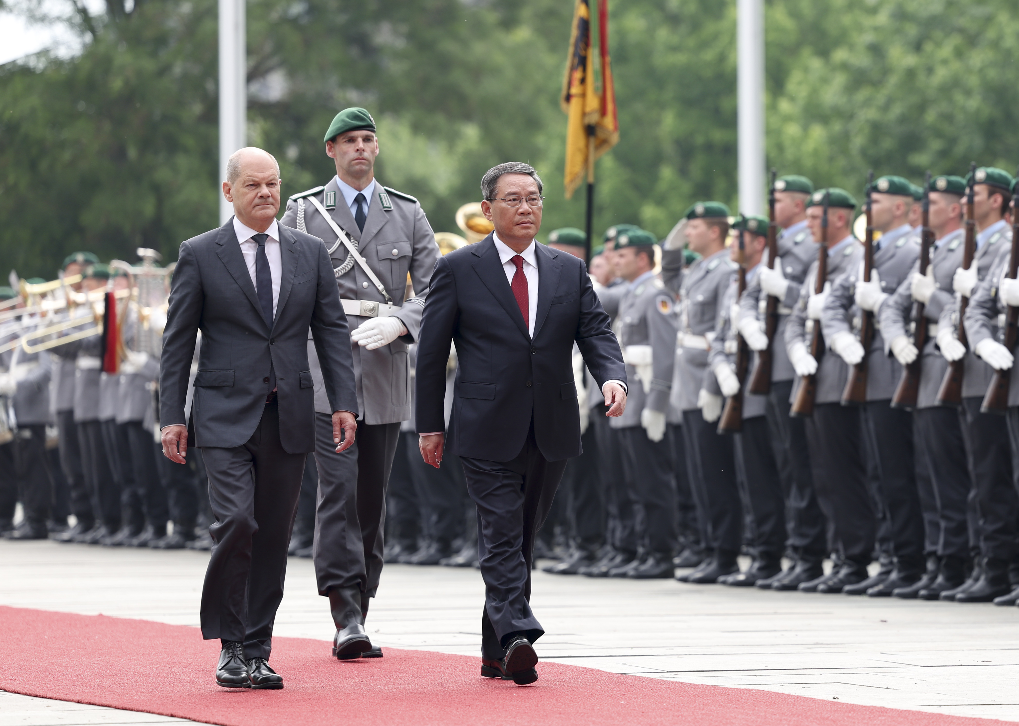 JERMAN-BERLIN-CHINA-LI QIANG-OLAF SCHOLZ-PEMBICARAAN-KONSULTASI-1-Image-1