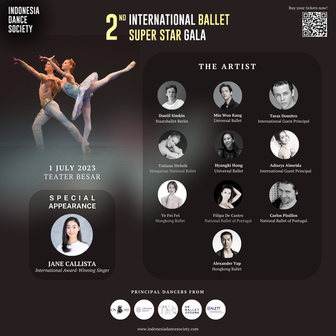 2nd International Ballet Star Gala Hadir Lagi di Indonesia-Image-1