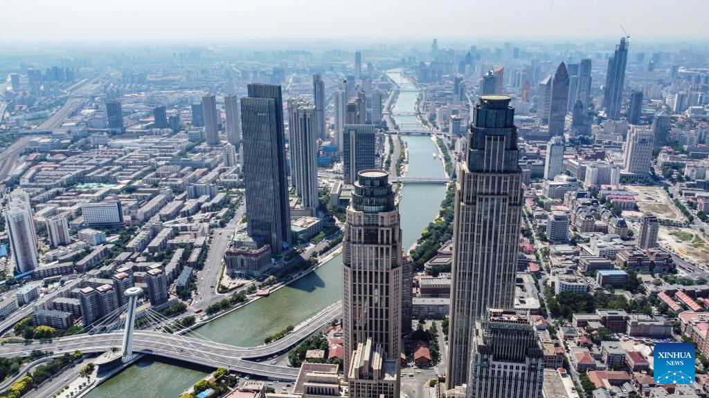 POTRET Pemandangan Udara Kota Tianjin-Image-1