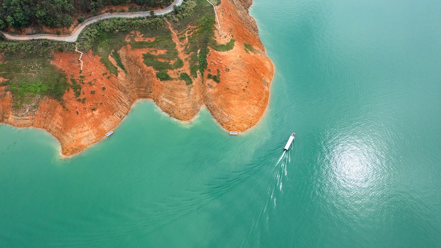 Menengok pemandangan Danau Wanfeng, pembatas ekologis penting bagi wilayah Delta Sungai Mutiara di China-Image-6