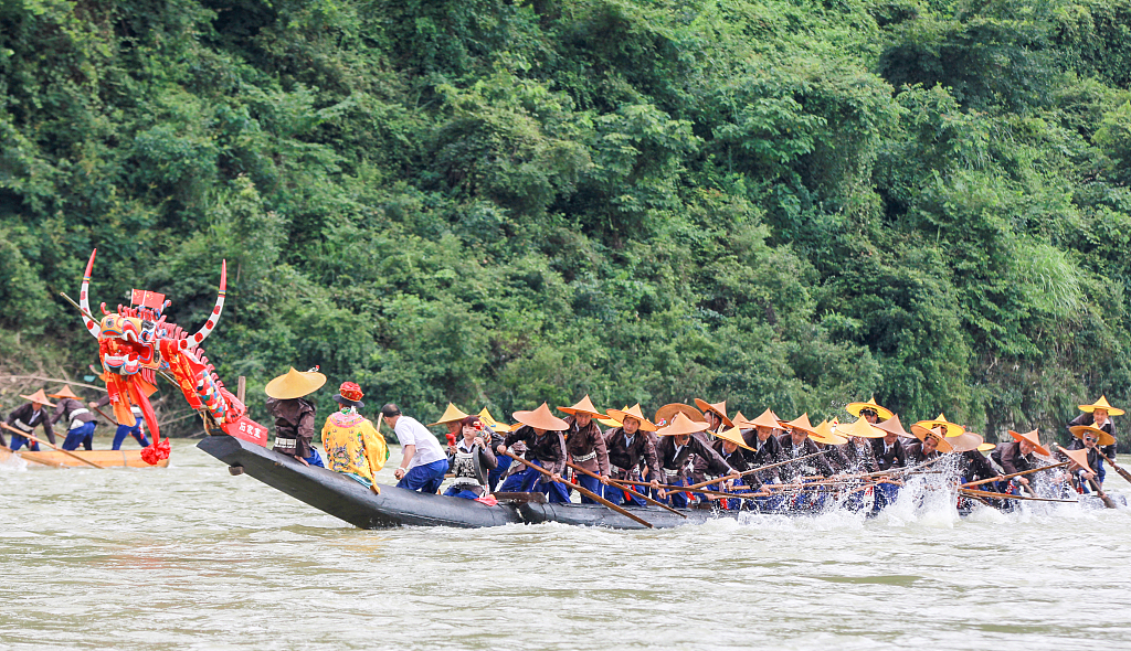 Festival Perahu Naga Kano Star dari Desa Pingzhai-Image-1