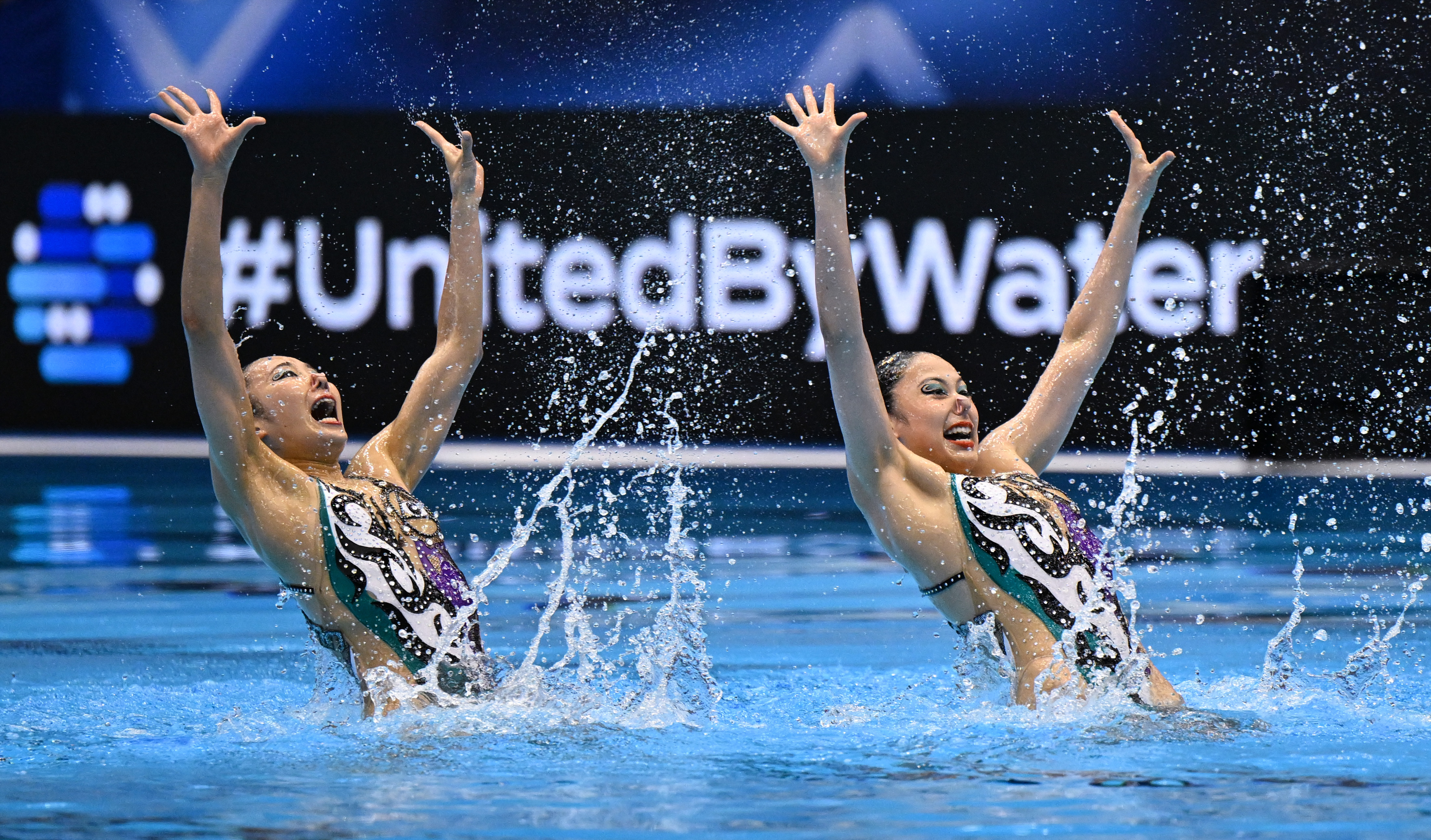 JEPANG-FUKUOKA-KEJUARAAN AKUATIK DUNIA-RENANG INDAH-TEKNIS DUET PUTRI-2-Image-1