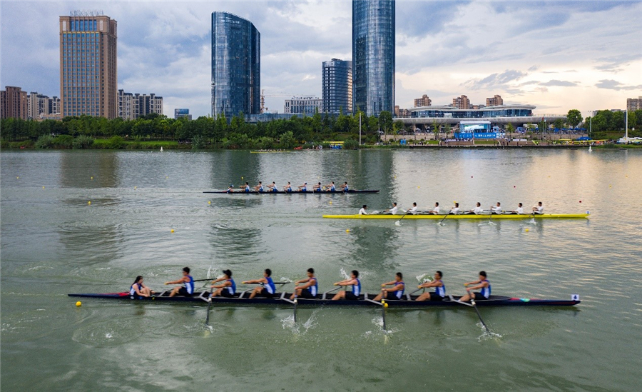 Lomba Regatta Dayung Universitas Internasional di Shaoxing-Image-1