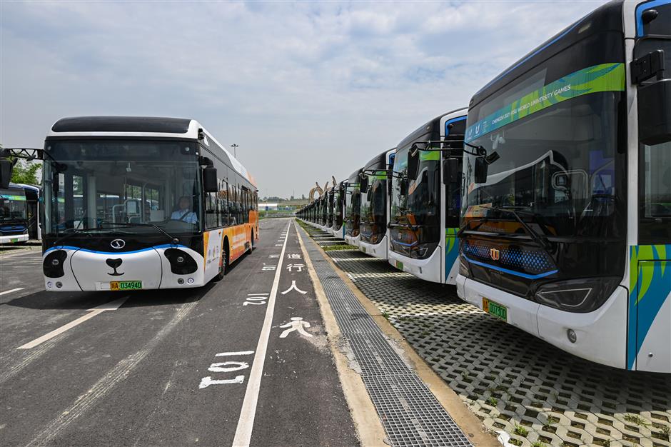 Bus Hidrogen Jadi Kendaraan Delegasi FISU di Chengdu-Image-1