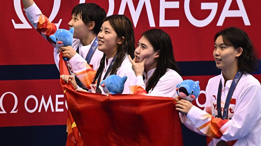 Perenang Wanita China Raih Perunggu di Kejuaraan Dunia Fukuoka-Image-1