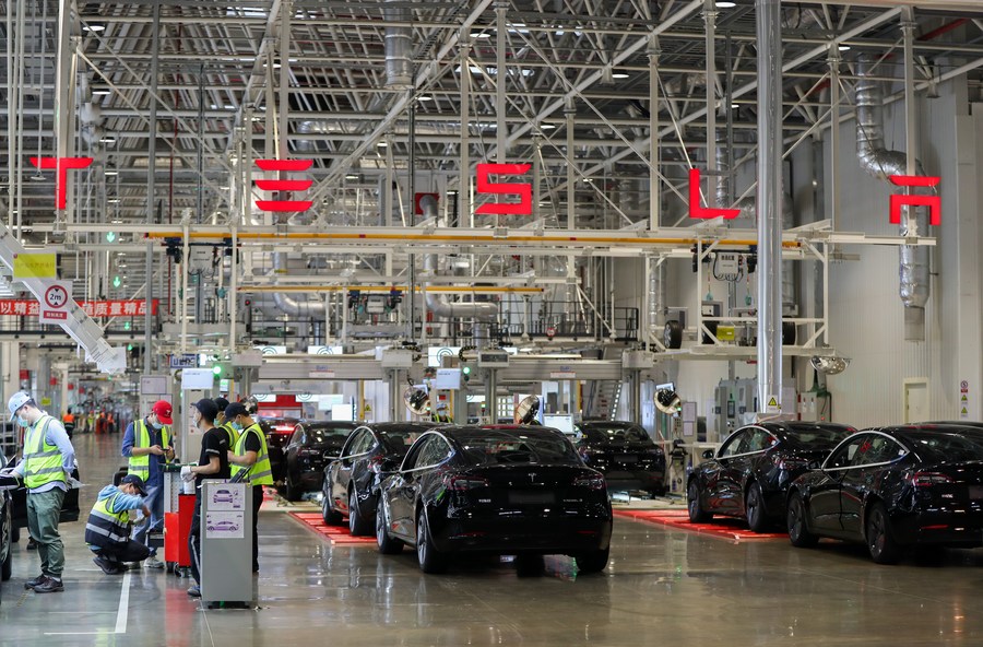 Mobil Tesla Produk Shanghai Diekspor ke Korea-Image-1
