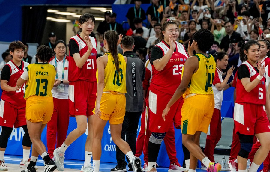 Basket Putri China Kalahkan Brasil di FISU Chengdu-Image-1