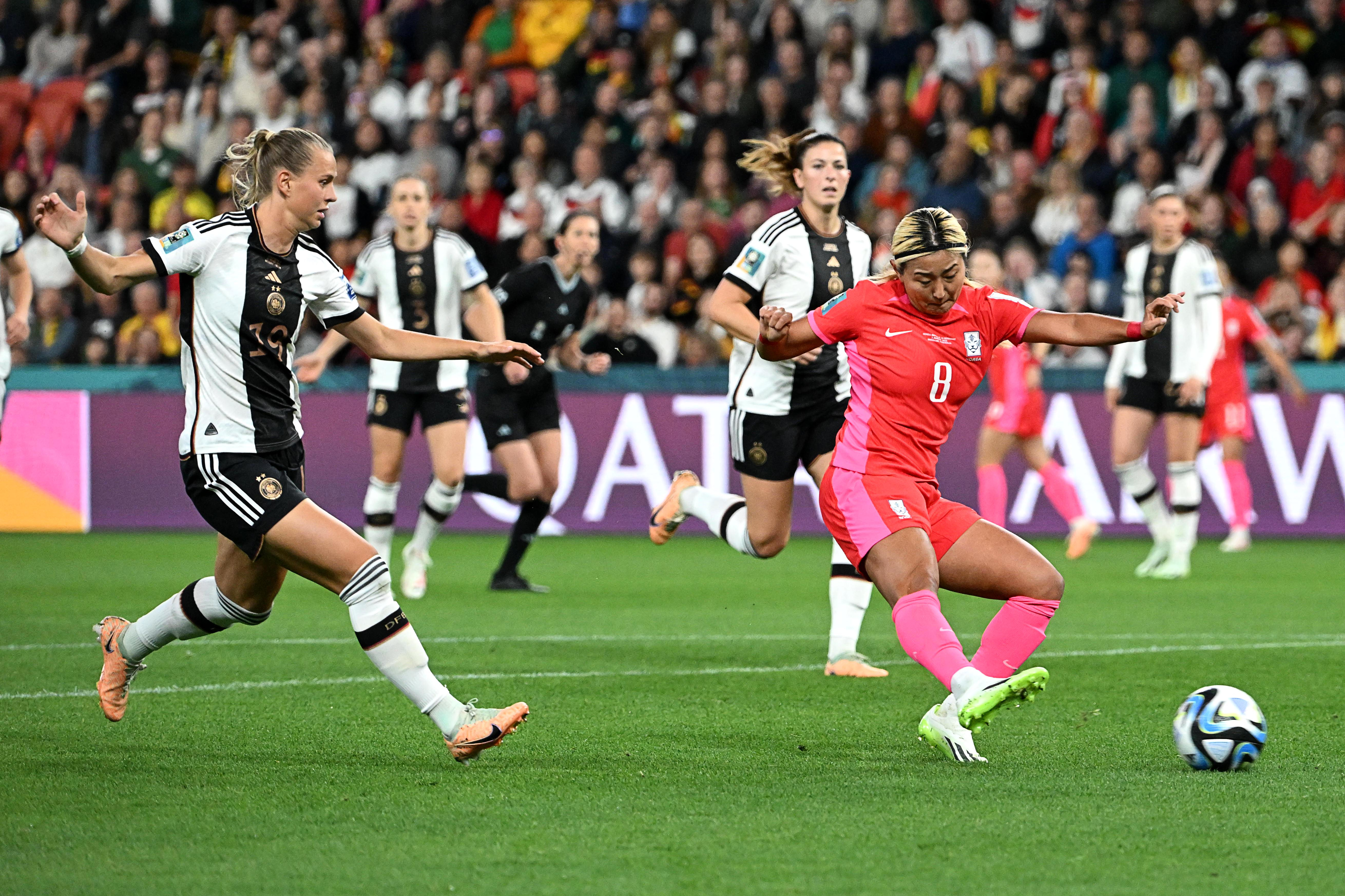AUSTRALIA-BRISBANE-PIALA DUNIA WANITA FIFA 2023-GRUP H-KORSEL VS JERMAN-2-Image-1