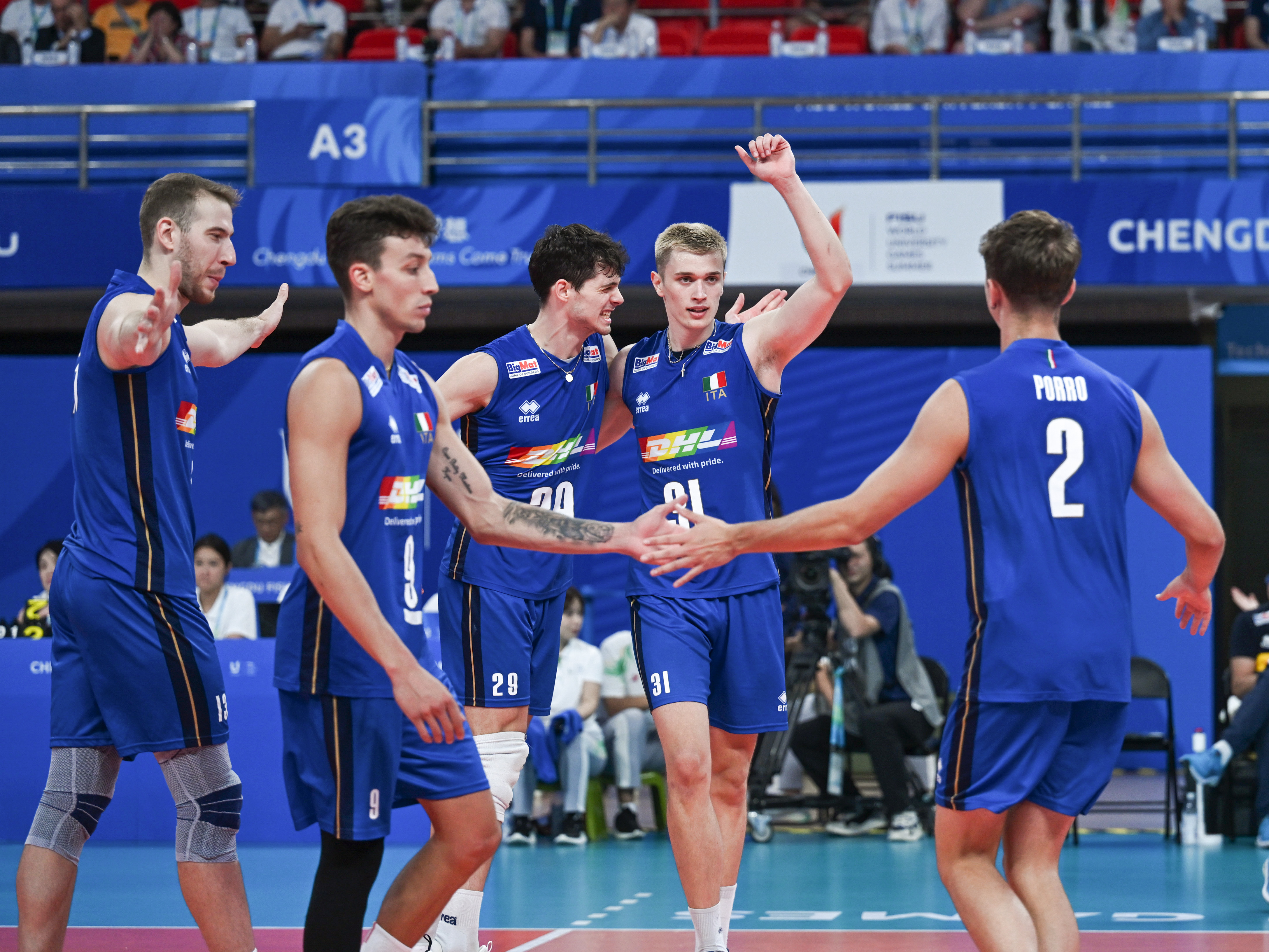 CHINA-CHENGDU-PESTA OLAHRAGA UNIVERSITAS SEDUNIA-BOLA VOLI-3-Image-1 CHINA-CHENGDU-PESTA OLAHRAGA UNIVERSITAS SEDUNIA-BOLA VOLI-3-Image-1