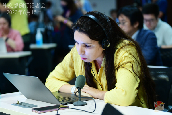 Konferensi Pers Kemenlu China 15 Agustus 2023-Image-2 Konferensi Pers Kemenlu China 15 Agustus 2023-Image-2