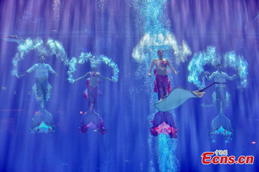 POTRET Indahnya Kontes Putri Duyung di Sanya-Image-8