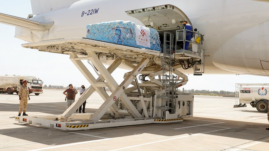 Pasokan bantuan darurat dari China tiba di Libya yang dilanda banjir-Image-2 Pasokan bantuan darurat dari China tiba di Libya yang dilanda banjir-Image-2