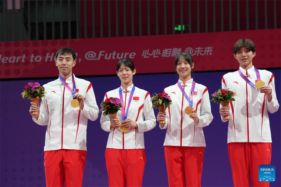 Tim Taekwondo China Raih Emas, Tendang Korea di 10 Detik Akhir-Image-1