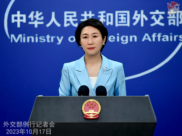 Konferensi Pers Kemenlu China 17 Oktober 2023-Image-1 Konferensi Pers Kemenlu China 17 Oktober 2023-Image-1