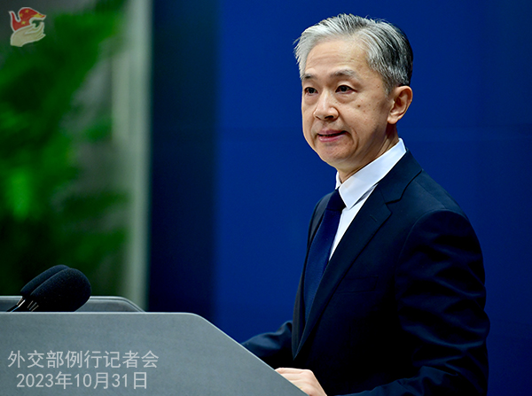 Konferensi Pers Kemenlu China 31 Oktober 2023-Image-1