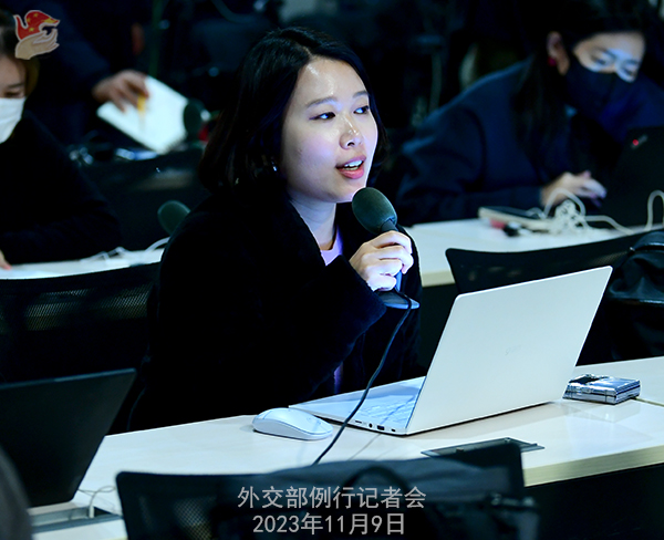 Konferensi Pers Kemenlu China 9 November 2023-Image-2