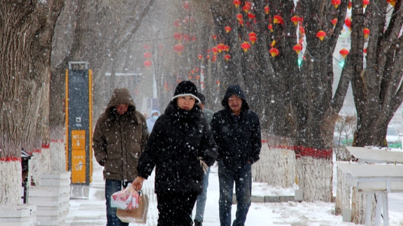 Hujan Lebat dan Salju Landa China Tengah dan Timur-Image-1
