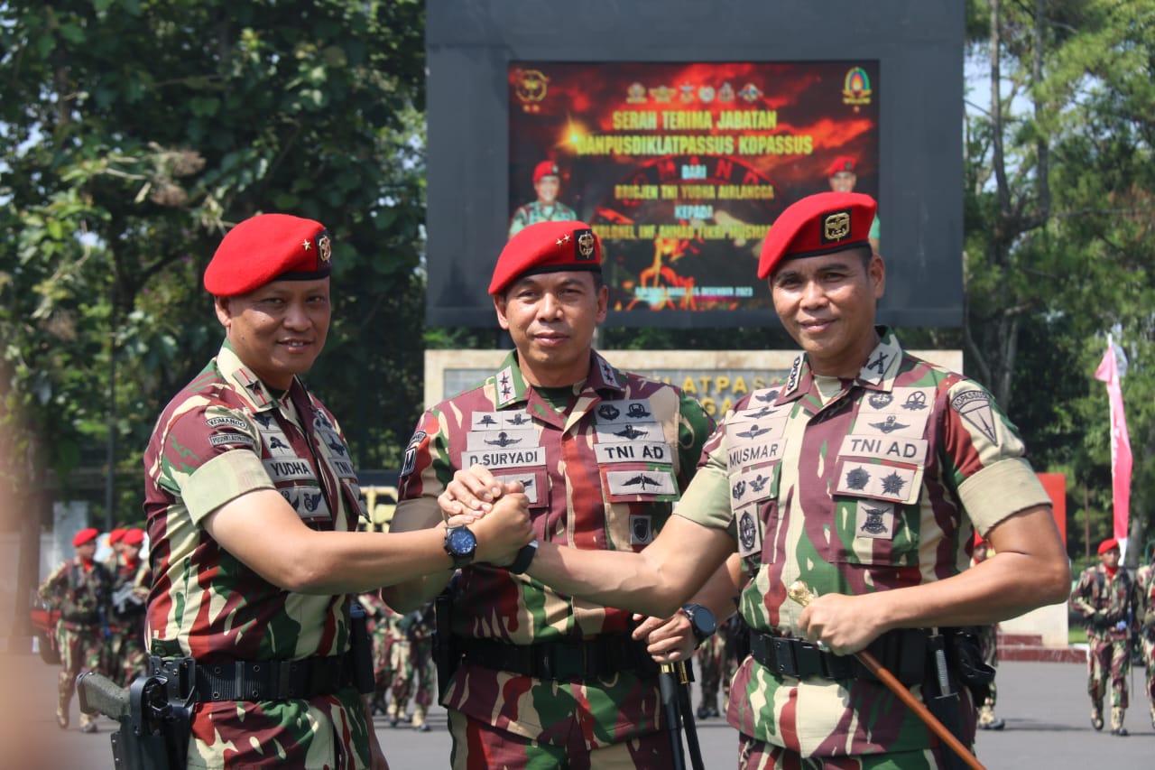 Brigjen TNI Yudha Airlangga : Danpusdiklatpassus Yang Baru Rekan Seangkatan Akmil 1997-Image-1
