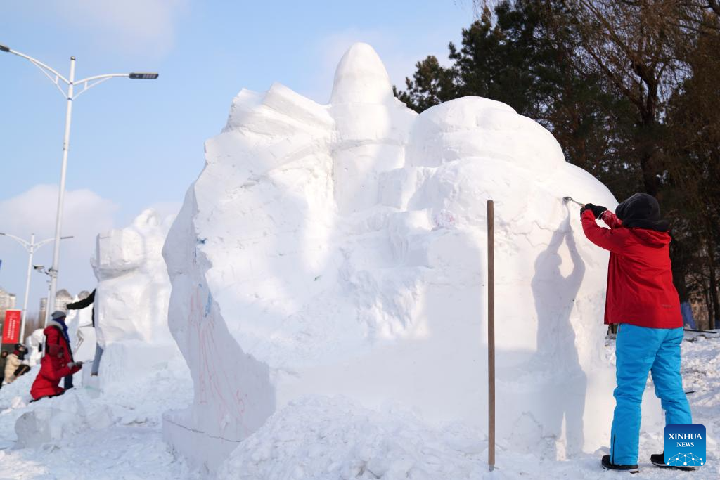 POTRET Kompetisi Patung Salju Internasional ke-16 di Harbin-Image-5