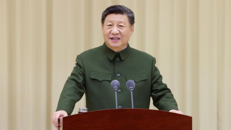 Xi Jinping Inspeksi Pasukan yang Ditempatkan di Tianjin-Image-1